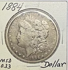 1884-P Morgan Silver Dollar - "Very Fine Condition"