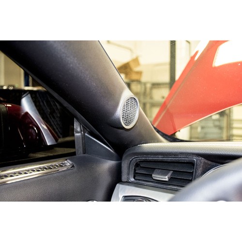 Anillos de ajuste de altavoz de tweeter ACC para Ford Mustang GT 2015-2016-ino inoxidable/pulido - Imagen 3 de 4