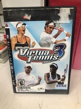 Virtua Tennis 3 - 2007 Sega Sports Game - Sony PlayStation 3 PS3 Tested W/Manuel