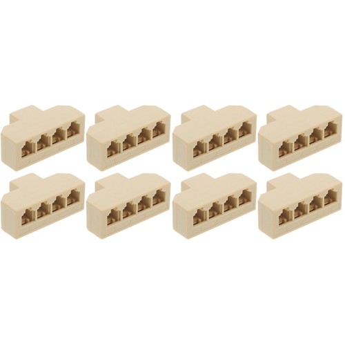 2 Count Telefon-Splitter Splitter-Anschlüsse Für Telefonleitungen