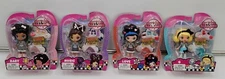Lot of 4 Kuu Kuu Harajuku  4.5" Dolls with Accessories New in Package