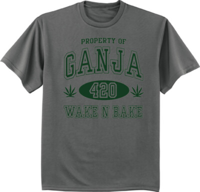 420 Ganja Weed Pot Cannabis Stoner T-shirt Mens Graphic Tee | eBay