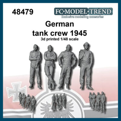 FC Model Trend 1/48 German Tank Crew 1945 (3D print)