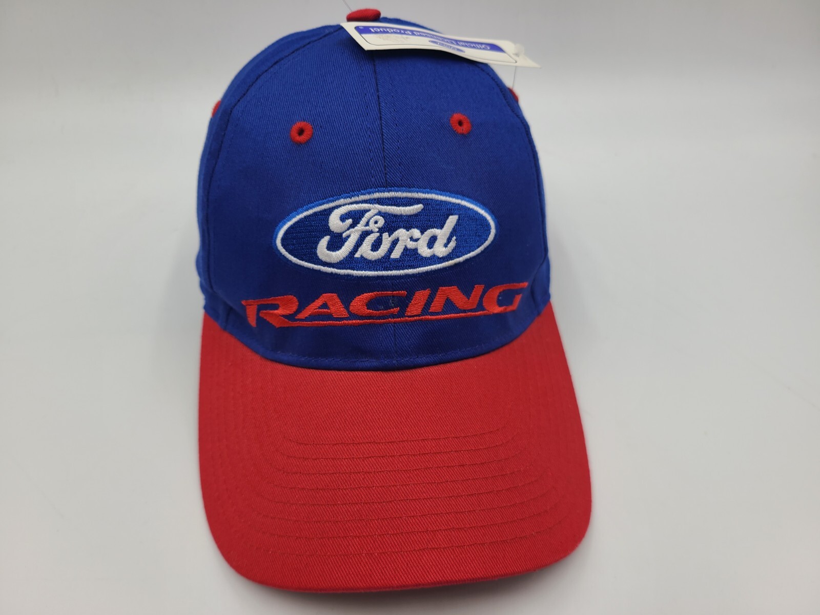 Ford Racing Spike Sport Adjustable Hat Cap Car Truck Baseball Men Women Blue Red