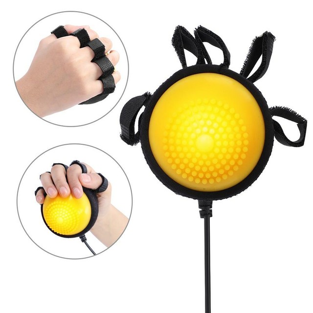 Electric Hand Massage Ball Vibration Compress Stroke Hemiplegia Recover