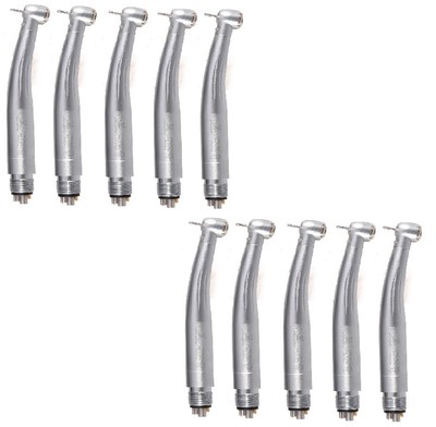 2x Turbines Dentaires à LED - Type KAVO JD6, Fibre Optique, Connexion 6 Broches, Haute Vitesse