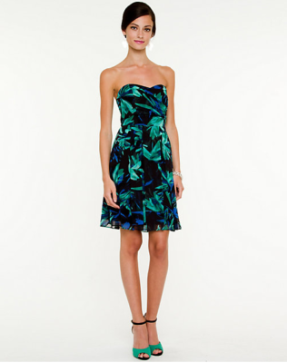 slim fit dress slacks Bustier Satin Gown - Dark Green