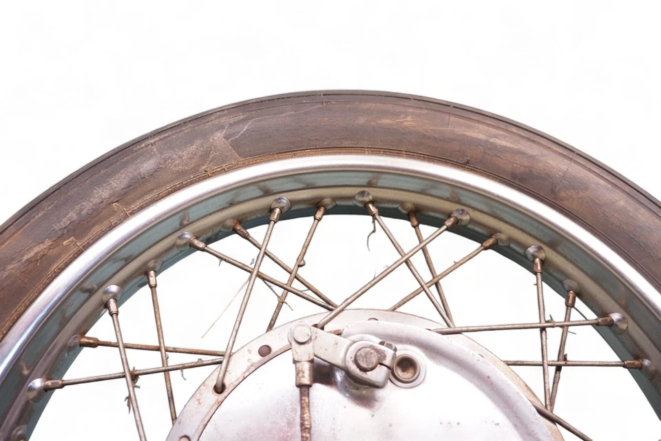 Honda CB77 1967 Superhawk Super Hawk 305 CB 77 *2851 llanta de freno de rueda delantera Foto 3 de 4