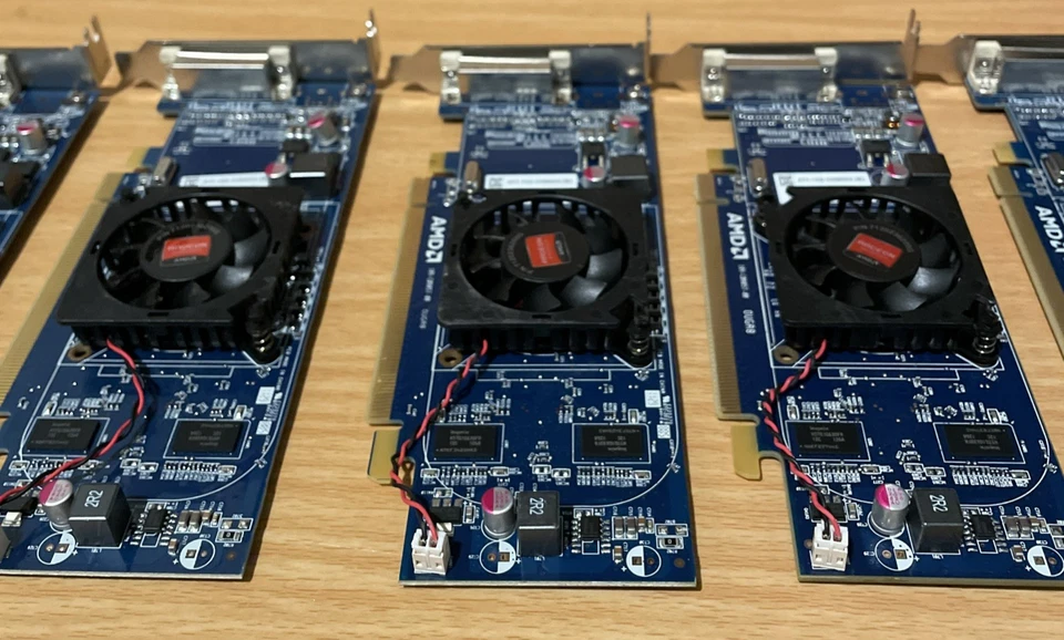 Lot of 5 AMD Radeon HD6350 512MB 109-C09057-00 PCI-E Low Profile Graphics Card - Image 3 of 4