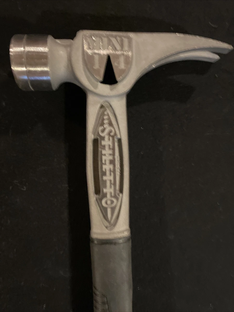Stiletto Ti Bone III Smooth Face Curved Handle Hammer TB3SC New