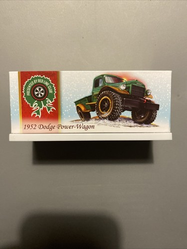 Camión de vacaciones Dodge Power-Wagon 1952 Mattel Creations Hot Wheels RLC 2023 NUEVO EN CAJA - Imagen 3 de 4