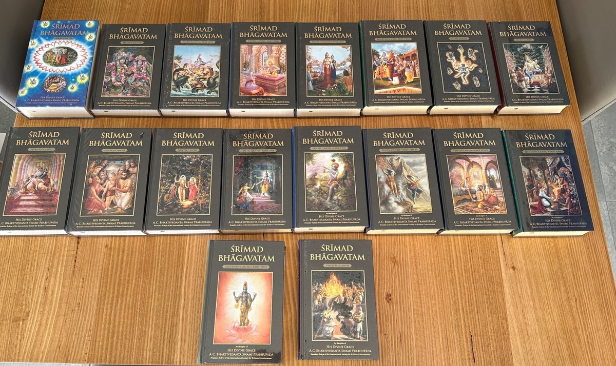 洋書 Srimad Bhagavatam Srimad Bhagavatam (18 Volume Set) (ENGLISH Version): HDG
