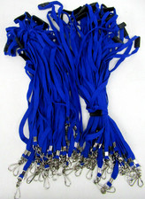 50 Pack - Lanyards with Safety Breakaway Clasp  Swivel J Hook