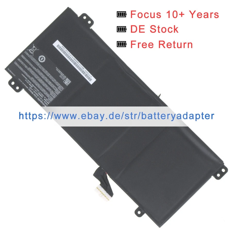 Original 40068772 A31-M15 Akku für MEDION S15449-MD62193 S1544 P6645 S6445 63350