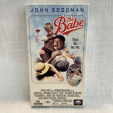 The Babe (VHS, 1992) John Goodman Blockbuster Rental