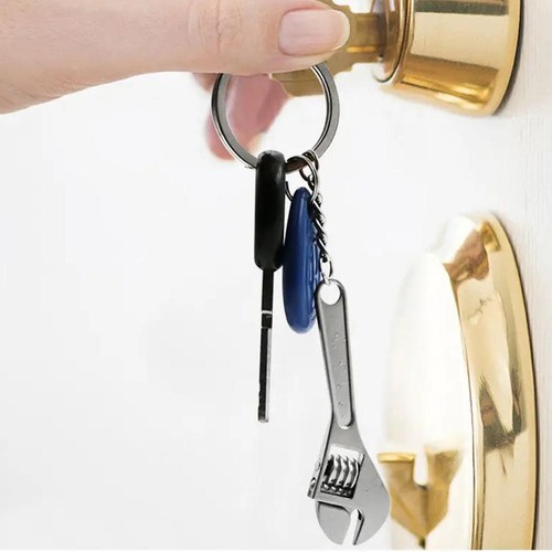 Adjustable Spanner Tool Mini Wrench Tool Keychain Steel Hand Repair Tools Best - Bild 6 von 11