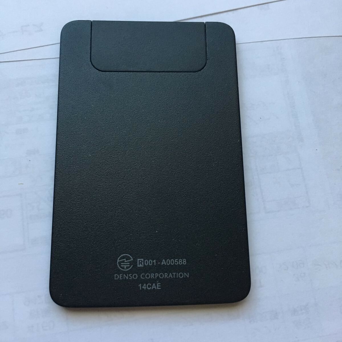 トヨタ TOYOTA キーレス ハリアー HARRIER カードキー 7555 トヨタ 純正 60 ハリアー カードキー スマートキー HARRIER