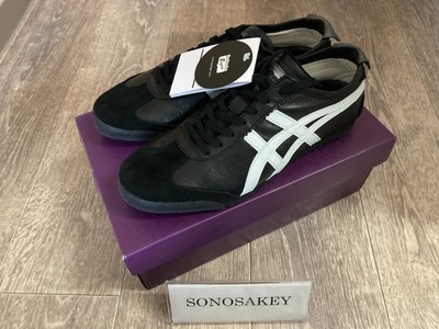 Onitsuka Tiger NIPPON MADE MEXICO 66 DELUXE 1181A435 001 BLACK/WHITE New from JP