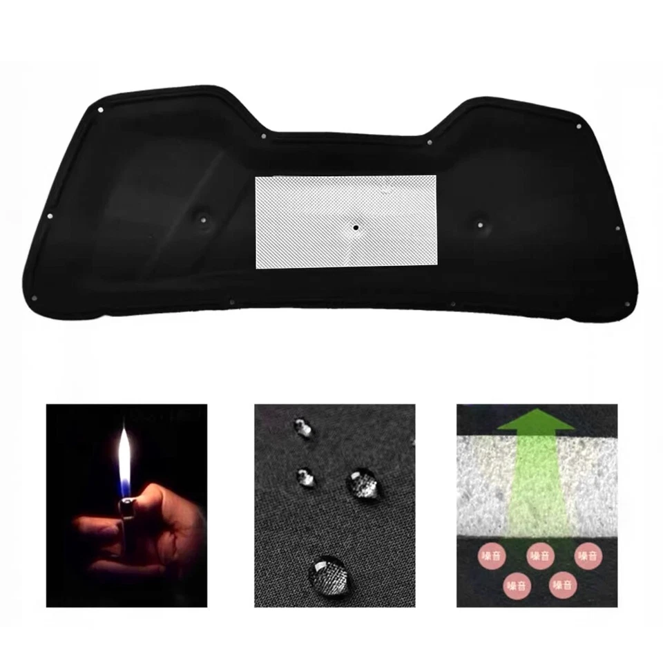 Alfombrilla a prueba de ruido de algodón insonorizada para motor para Kia Sportage R 2011-2017 Foto 3 de 4