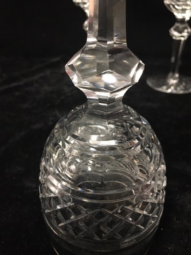 (6) Waterford Crystal 'Castletown' 7.25 Inch CLARET WINE GOBLETS - Picture 4 of 9