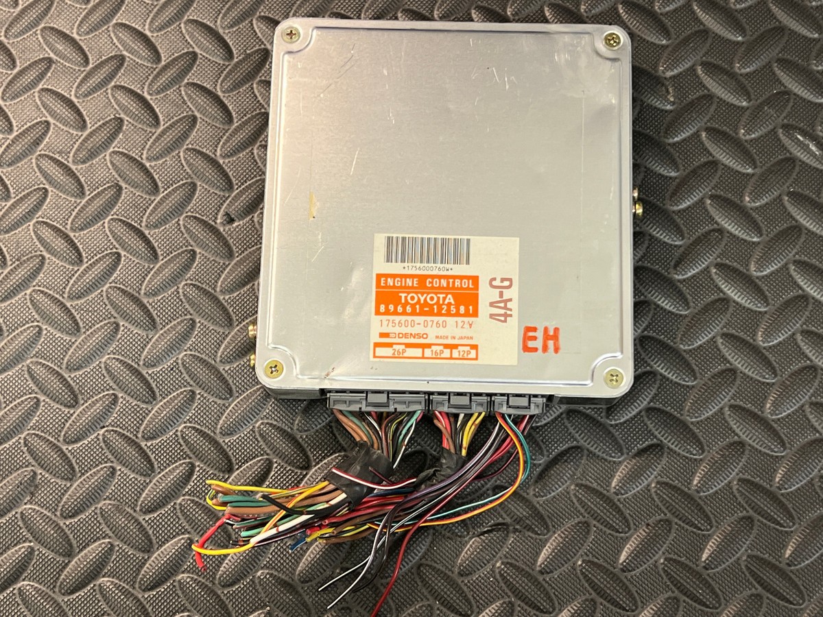 90-92 Toyota Corolla GEO PRIZM GSI 4AGE Engine Computer ECU 90-92 Toyota Corolla GEO PRIZM GSI 4AGE Engine Computer ECU
