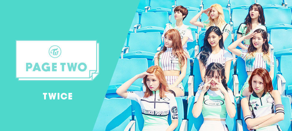TWICE [PAGE TWO] 2nd Mini Album PINK CD+Foto Buch+Garland+4 Karte+