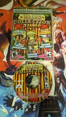 Paradise Collection 3 Games  (PC, 2010)  Rated E for Everyone,