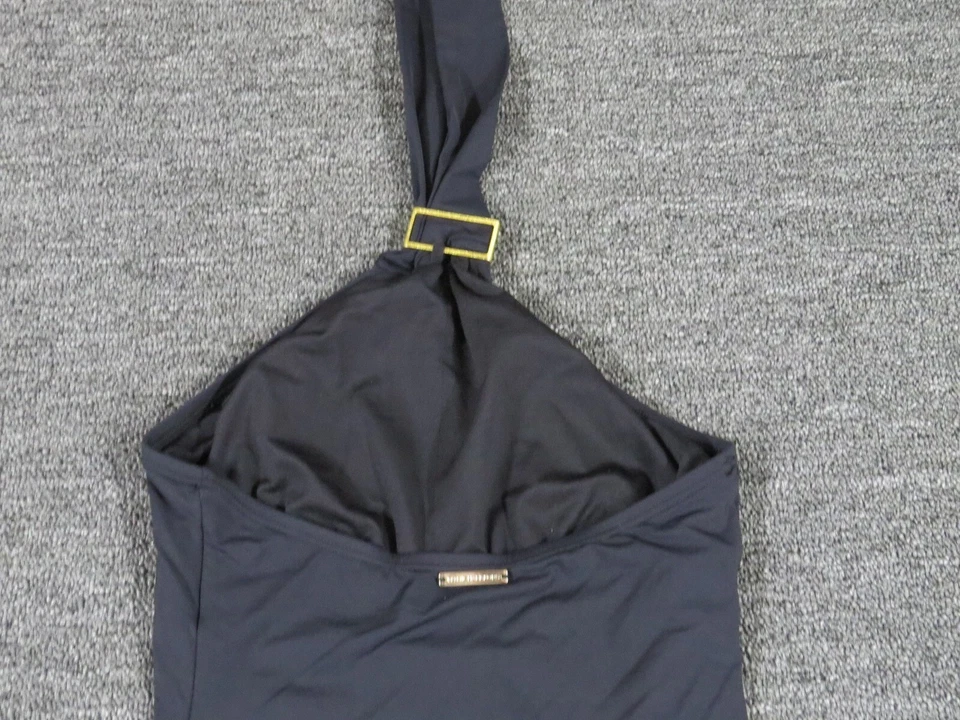 Traje de baño Michael Kors de una pieza para mujer 8 negro acolchado Foto 4 de 4