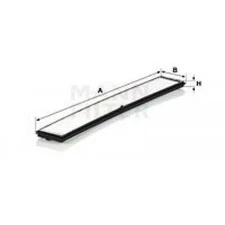 Filter, cabin air Mann filter CU6724 for BMW 3 Series X3