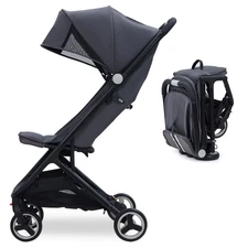 Lightweight Baby Stroller ,Airplane Friendly Travel ,One-Hand Folding Stroller