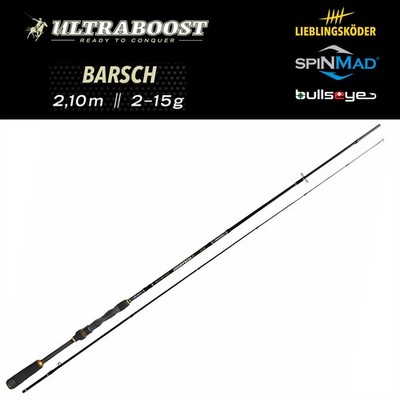 Lieblingsköder Bullseye Ultraboost | Barsch Rute | 2,10m / 2-15g Spinnrute