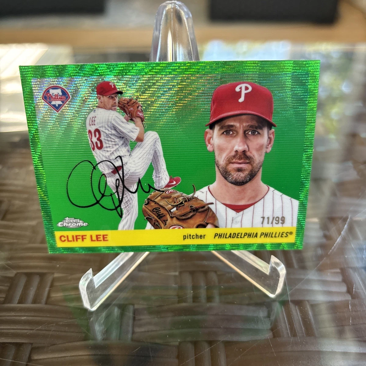 Major Leagues (MLB) Cliff Lee Baseball Serial Numbered Sports