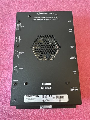 Crestron DM-RMC-4KZ-SCALER-C DigitalMedia 8G+DM-ROOM CONTROLLER : NO AC Power S