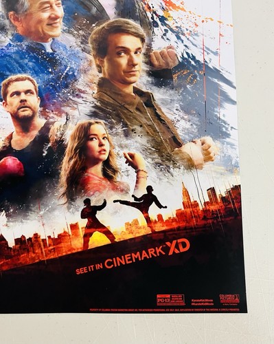 Karate Kid Legends Cinemark XD Original Movie Theater Promo Poster 11x17 NEW - Picture 3 of 9