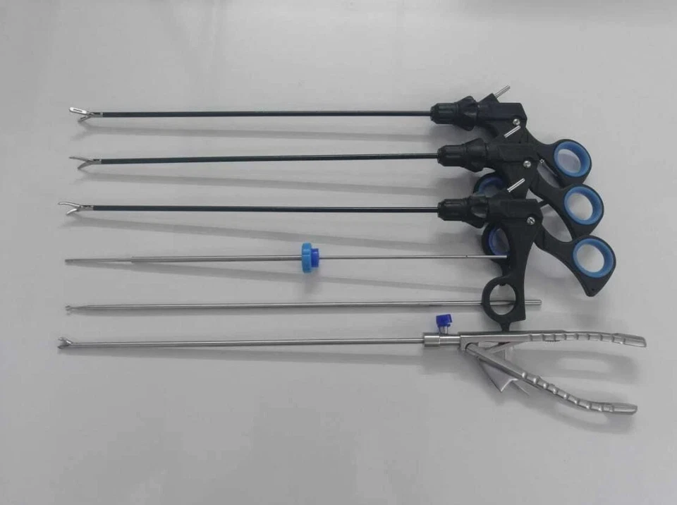 Simulador laparoscópico endo entrenador caja de entrenamiento conjunto de instrumentos de sutura quirúrgica Foto 2 de 4