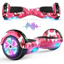 Electric Hoverboard 6.5'' Bluetooth Self-Balancing Scooter LED UL2272 Certified