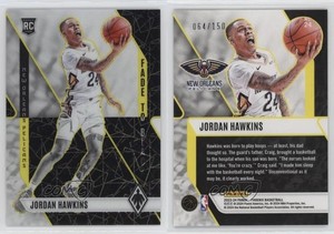 2023 Panini Phoenix Fade to Black White Lazer /150 Jordan Hawkins #24 Rookie RC