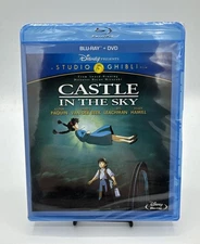 Castle in the Sky (Blu-ray/DVD, 2012, 2-Disc Set) Studio Ghilbi NEW Sealed OOP