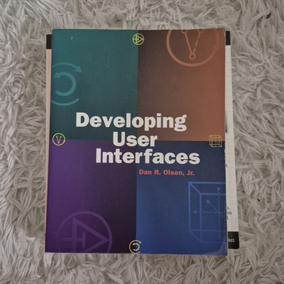 Developing User Interfaces Dan R. Olsen Jr Hardcover Computers