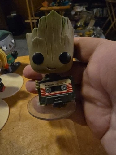 Funko Pop! Groot w/Mix Tape #260 - Marvel Collector Corps Exclusive Read!!
