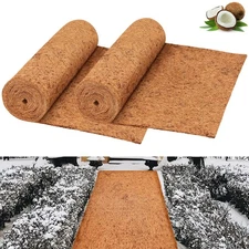 2 Pack 16 × 80 Inch No-Slip Ice and Snow Carpet Mats- Waterproof Outdoor Coco...