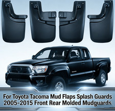 Mud Flaps Splash Guards 05-15 Front Rear Molded Mudguards Fit For Toyota Tacoma