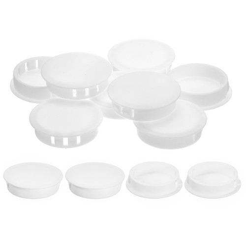 12Pcs 40mm(1-9/16") Flush Type Panel Round Snap in Fastener, White - Bild 1 von 6