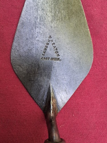Vintage Builders Trowel by Lawson & Heaton in Good Condition for its Age. - Picture 2 of 15