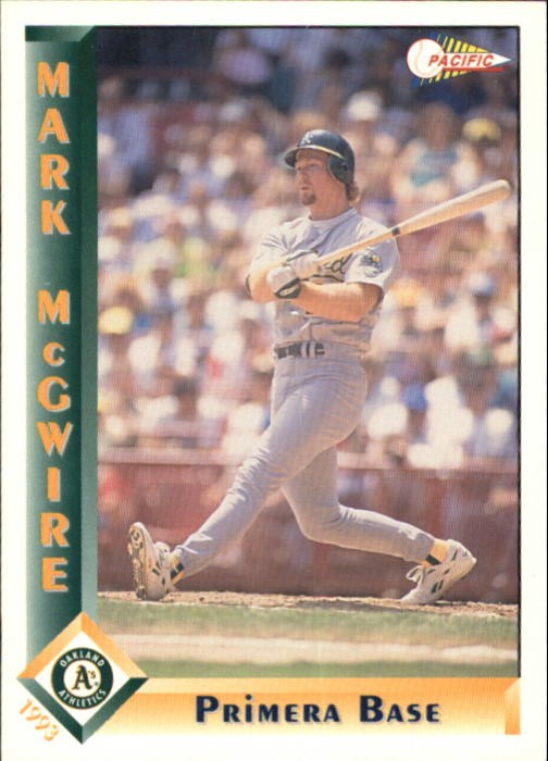 1993 Pacific Spanish #224 Mark McGwire - NM-MT