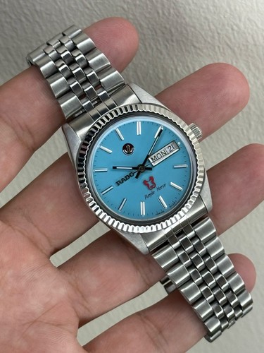 RADO PURPLE HORSE AUTOMATIC 25 JEWELS MEN'S WRIST WATCH