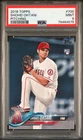 SHOHEI OHTANI 2018 TOPPS PITCHING ROOKIE RC LOGO #700 PSA 9 MINT! DODGERS JAPAN!