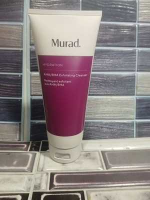 MURAD Hydration 5FL Oz / 148ml AHA/BHA Exfoliating Cleanser New Without Box 