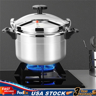#ad 3.17 qt Aluminum Alloy Pressure Cooker Tabletop Stove top Pressure Cooker Pot $29.29