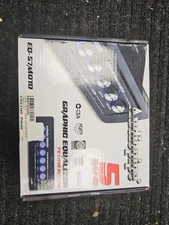 Audiopipe 5 Band 7 Volt Half-Din Line Driver Graphic Equalizer Black EQ-57MOTO